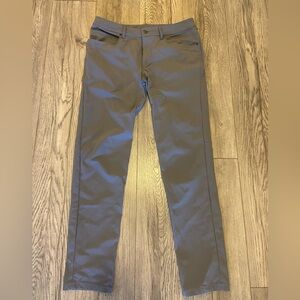 Lululemon grey ABC pants size 33